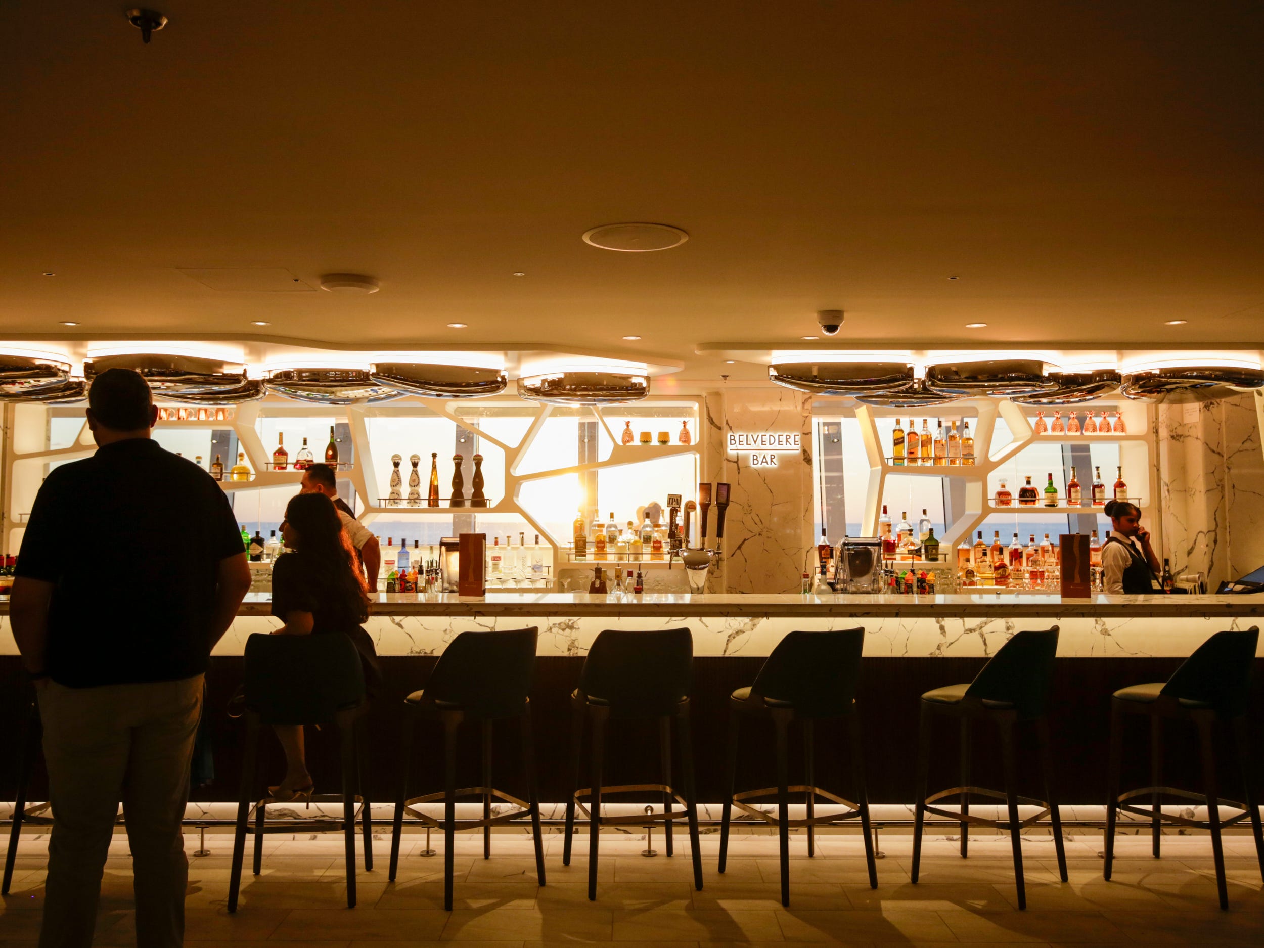Belvedere Bar on Norwegian Aqua