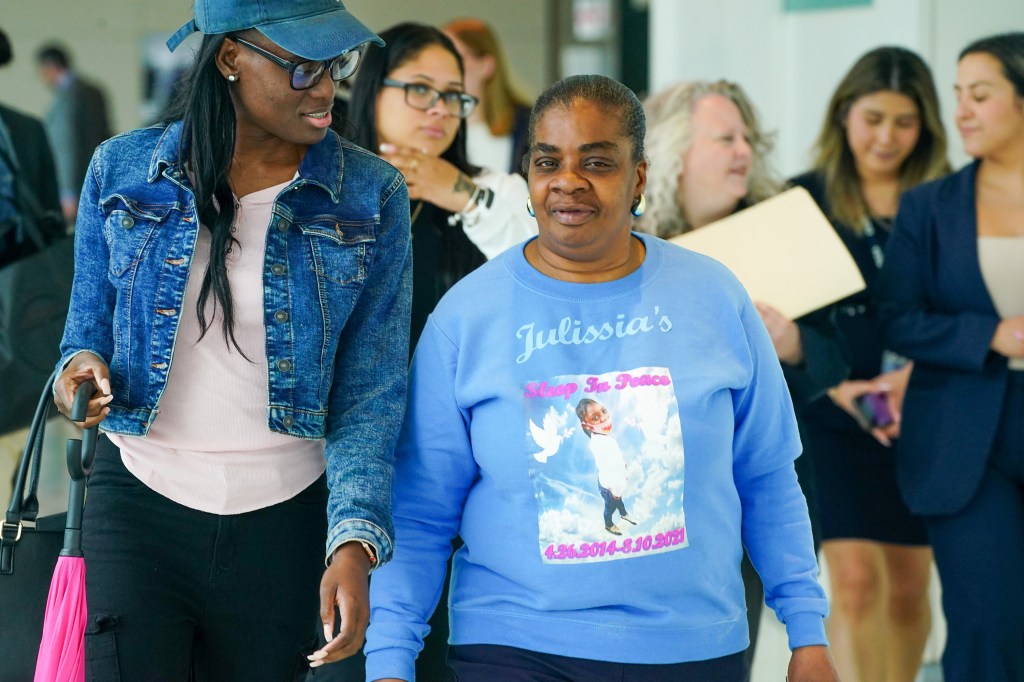 Grieving grandmother Yolanda Davis.