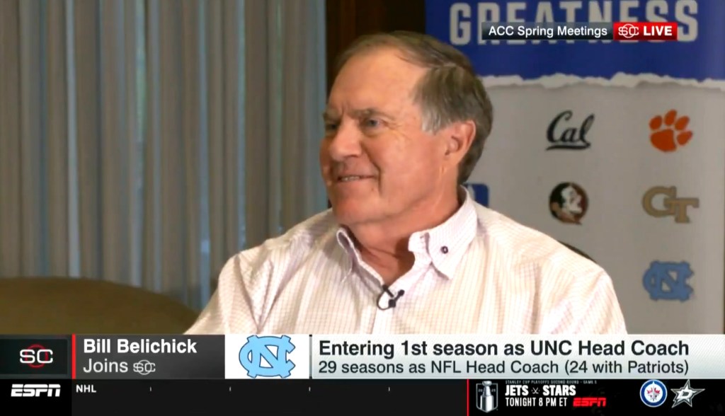 Bill Belichick interview with Sports Center ESPN 