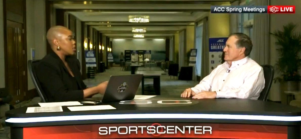 Bill Belichick interview with Sports Center ESPN 