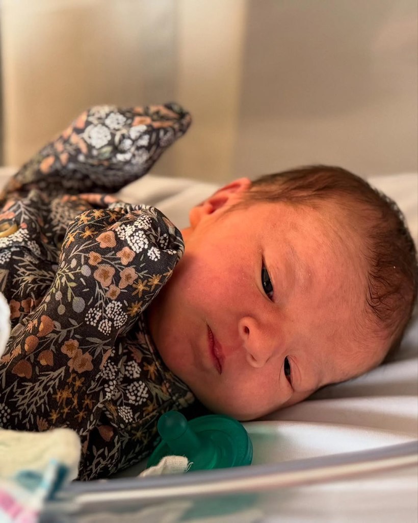 Kylie Kelce and Jason Kelce's newborn daughter.