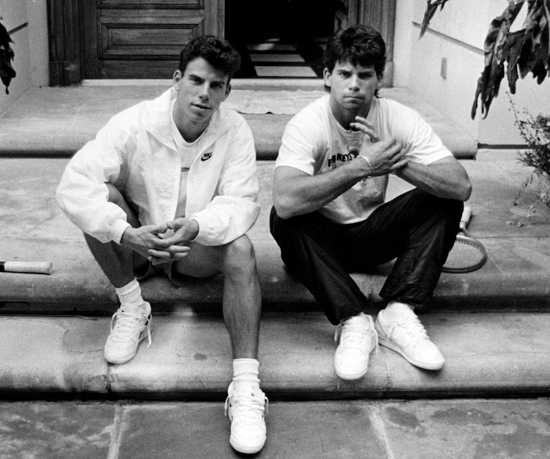 Erik, left, and Lyle Menendez