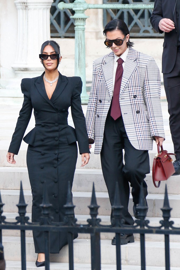 Kim Kardashian and mom Kris Jenner