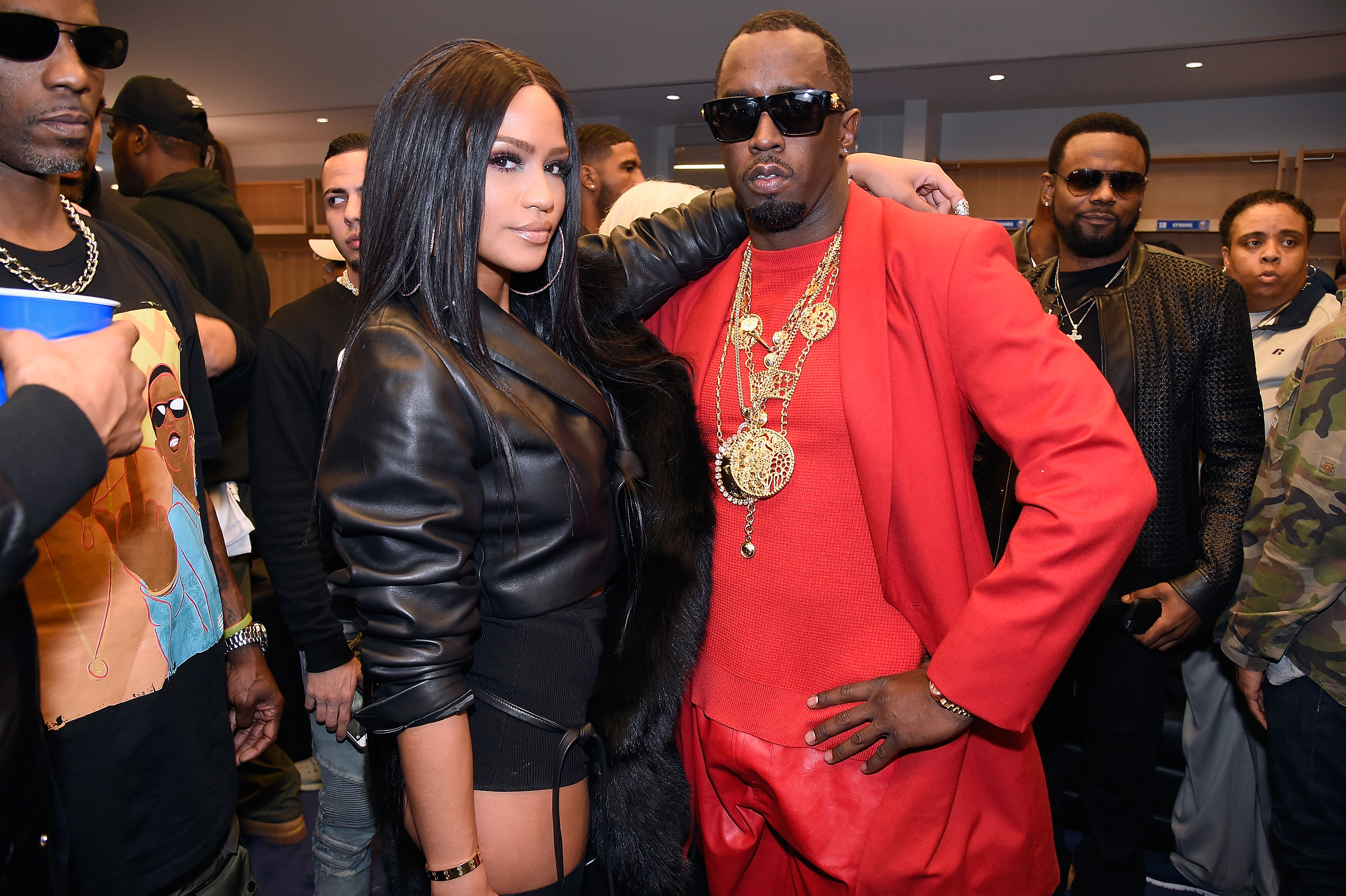 Sean Combs and Cassie in 2016