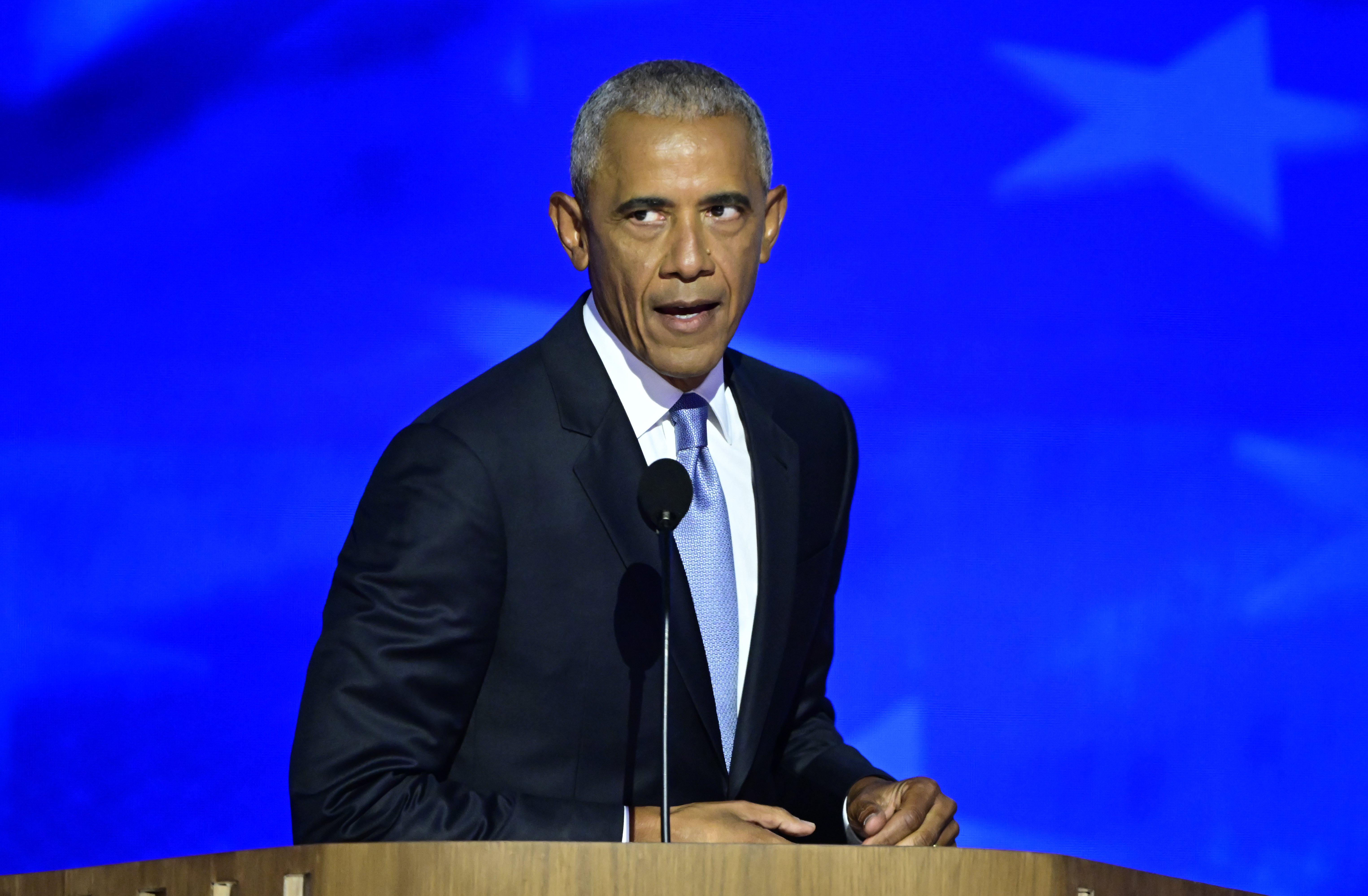 Barack Obama in August 2024
