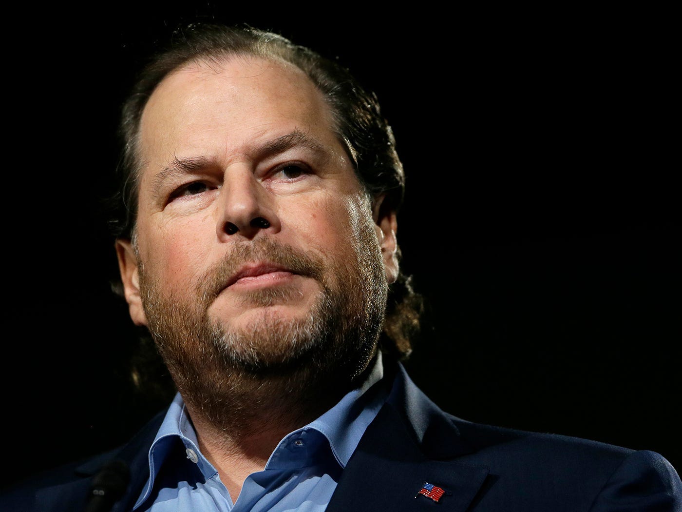 Marc Benioff, the CEO and cofounder of Salesforce.