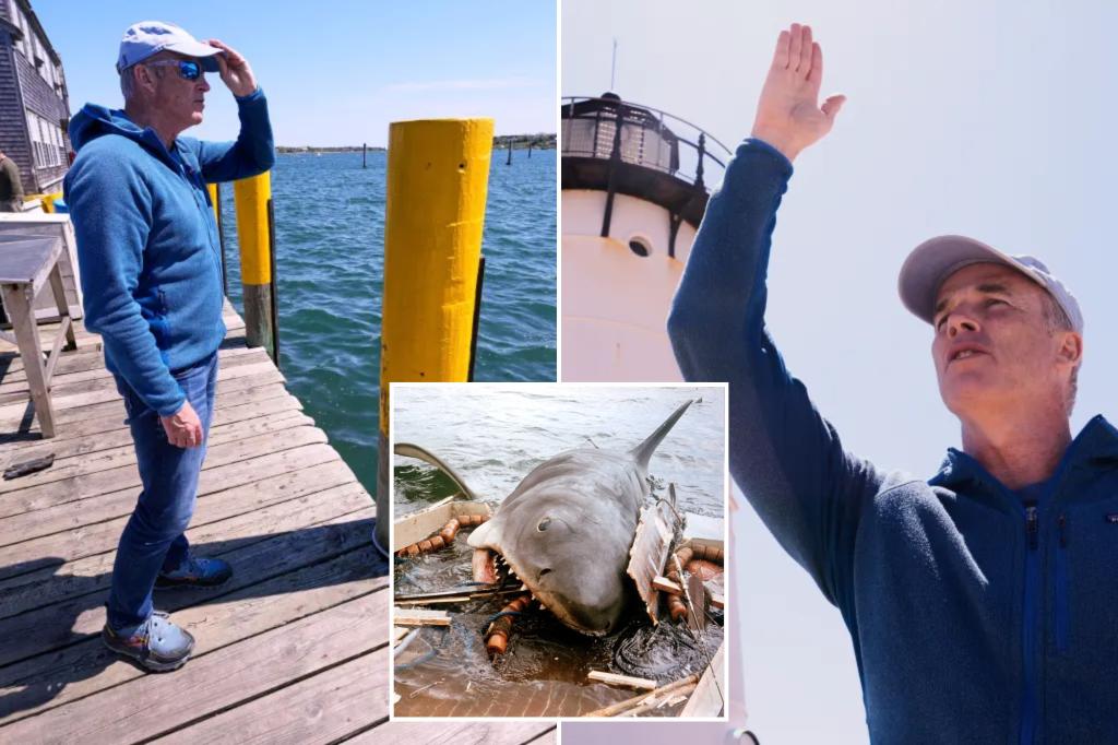 Endurance athlete to swim around Martha’s Vineyard — where ‘Jaws’ was filmed — to change public perception of sharks