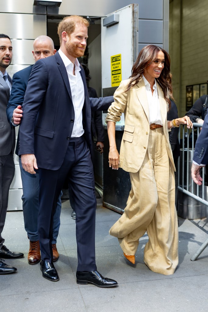 Meghan Markle and Prince Harry in NYC in April 2025