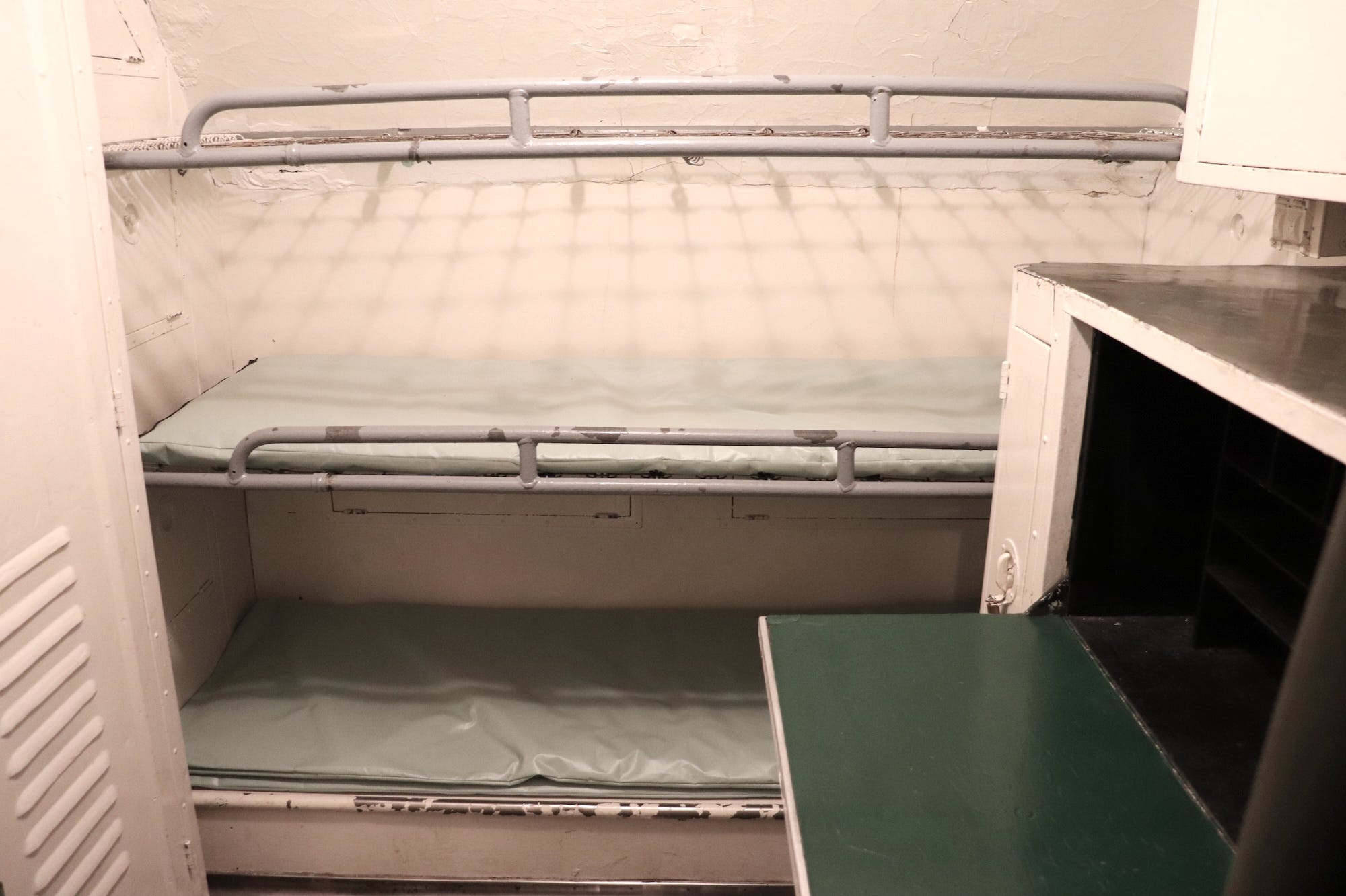 Officers' quarters on the USS Silversides.