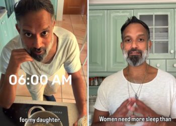 Dad Praised for Reason He Lets Wife Sleep in Each Morning