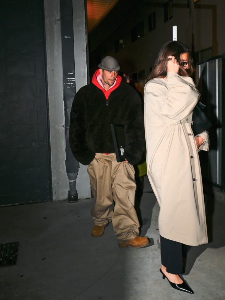 Hailey Bieber and Justin Bieber in Los Angeles
