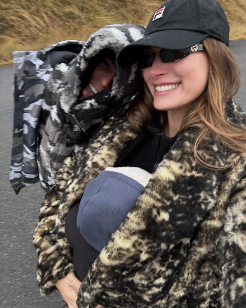 Justin Bieber, Hailey Bieber and son Jack