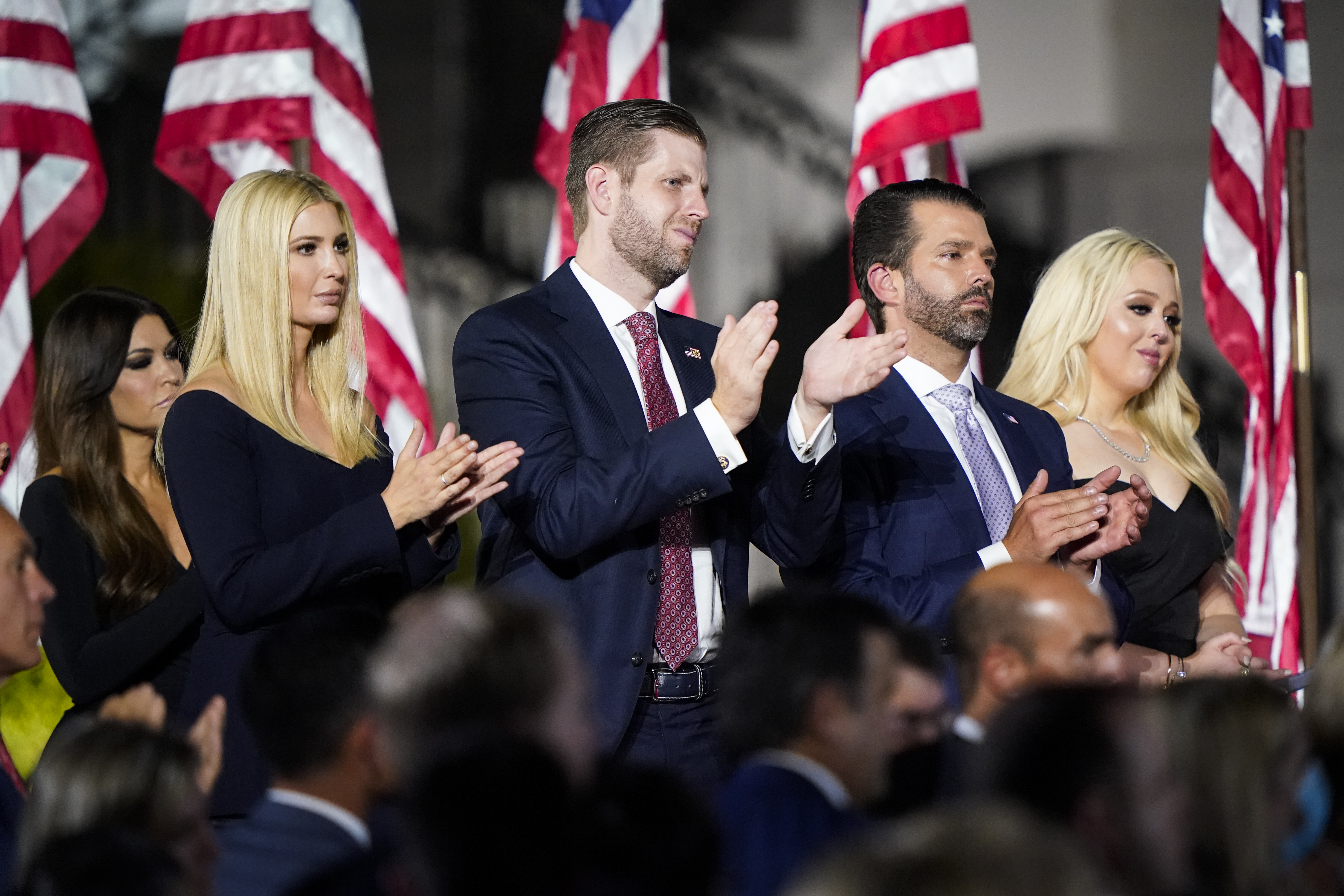 Donald Trump Jr., Ivanka Trump and Eric Trump.
