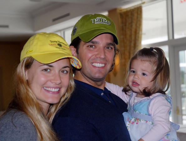 Vanessa Trump and Donald Trump Jr. with their daughter Kai.