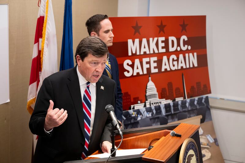 Ed Martin served as interim U.S. attorney for the District of Columbia before President Donald Trump picked Jeanine Pirro for the role instead.