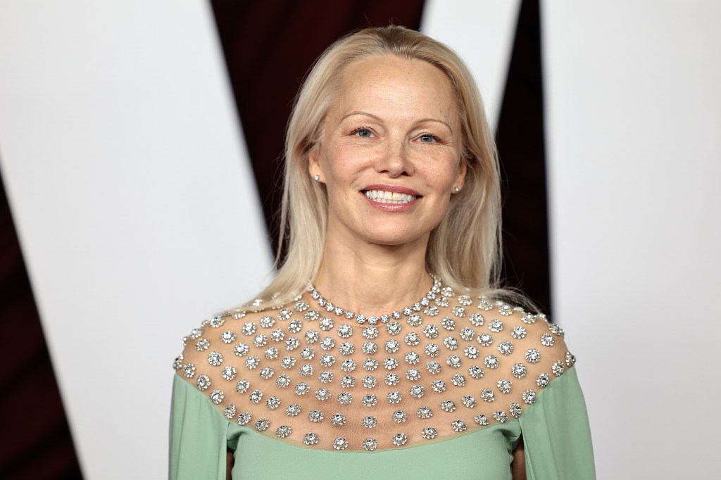 Pamela Anderson in October 2024. 