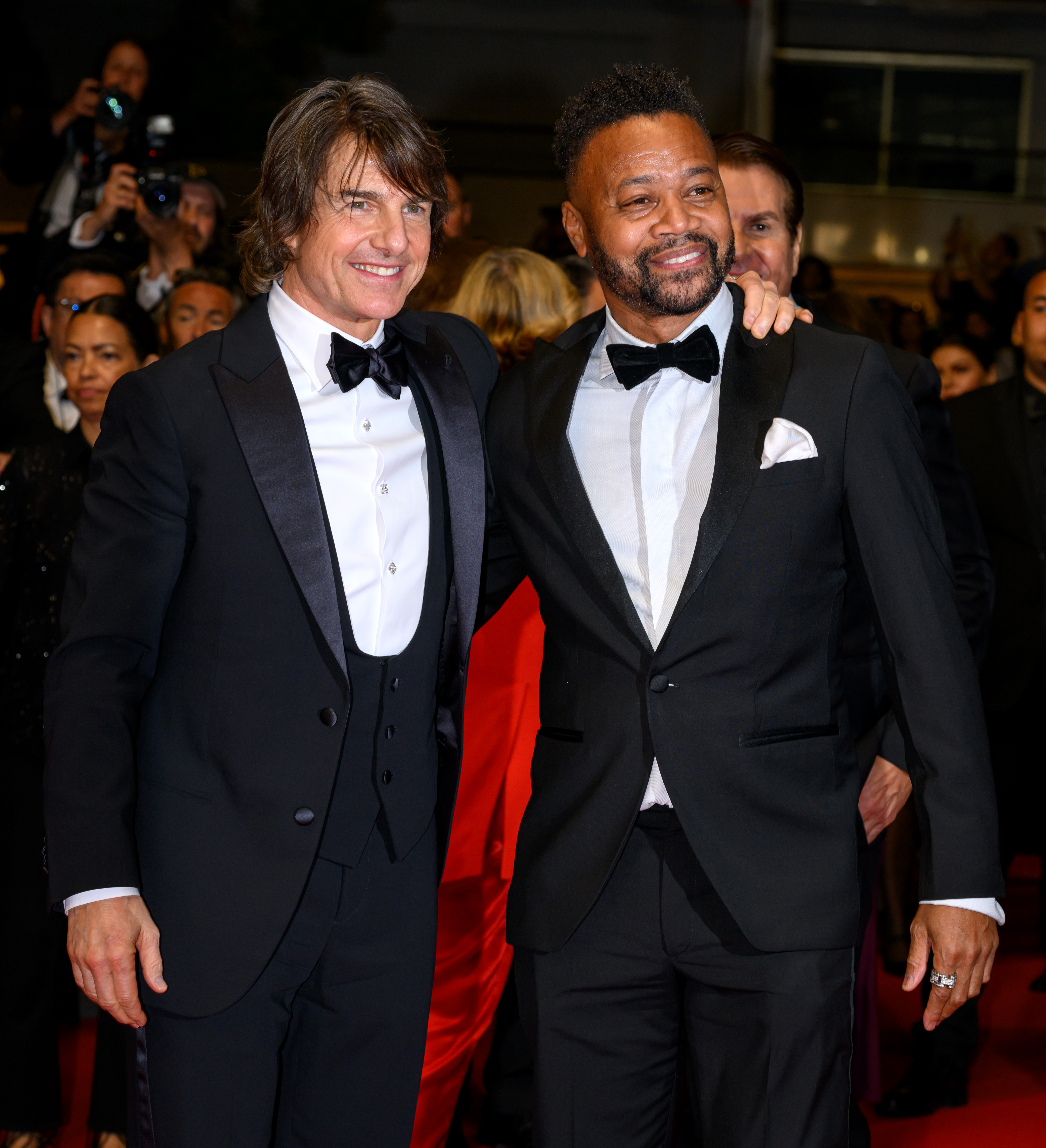 Tom Cruise and Cuba Gooding Jr. 