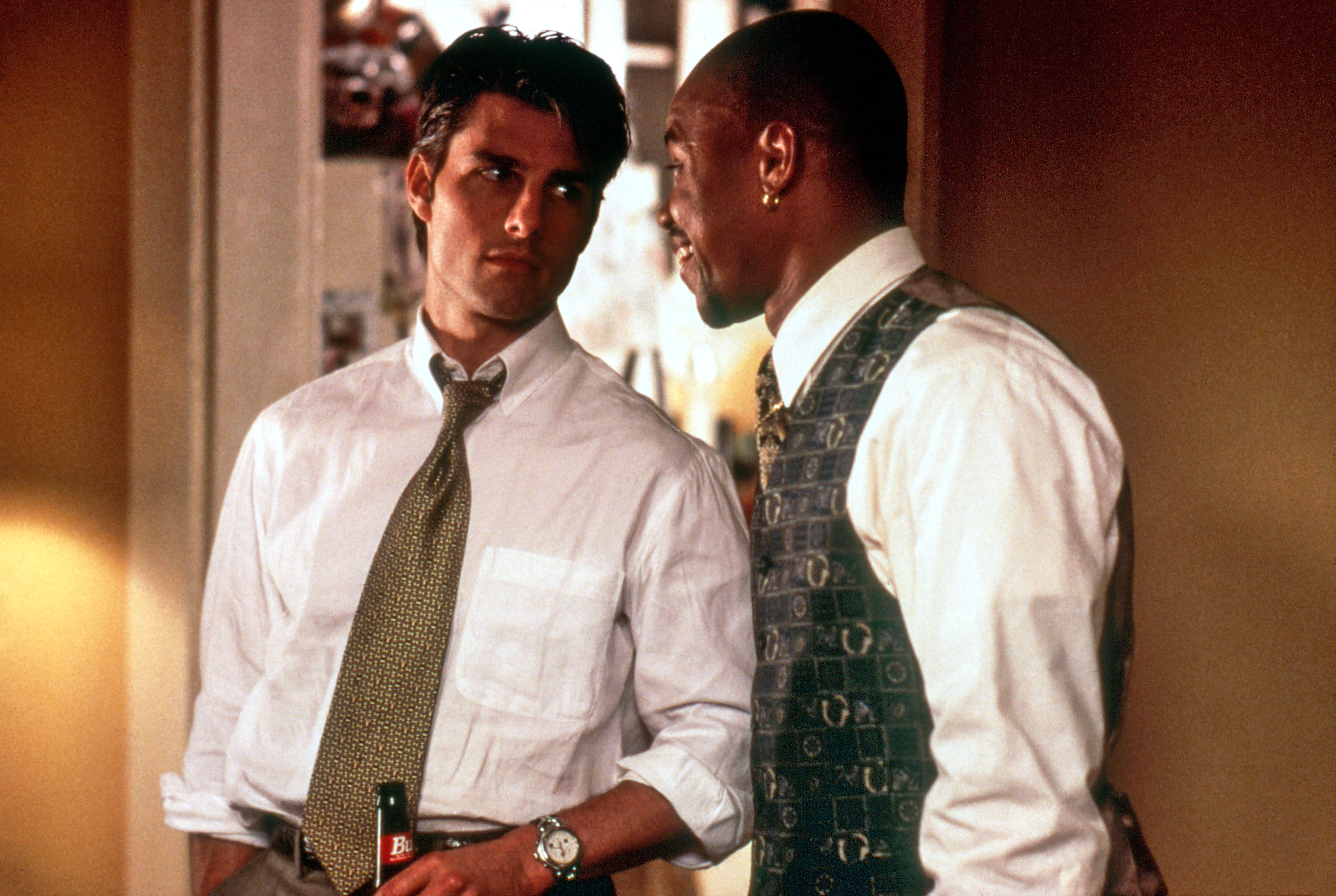 Tom Cruise and Cuba Gooding Jr. 