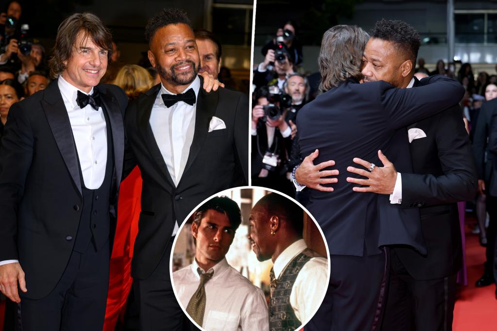 Cuba Gooding Jr. and Tom Cruise have ‘wonderful’ reunion at ‘Mission Impossible’ premiere in Cannes