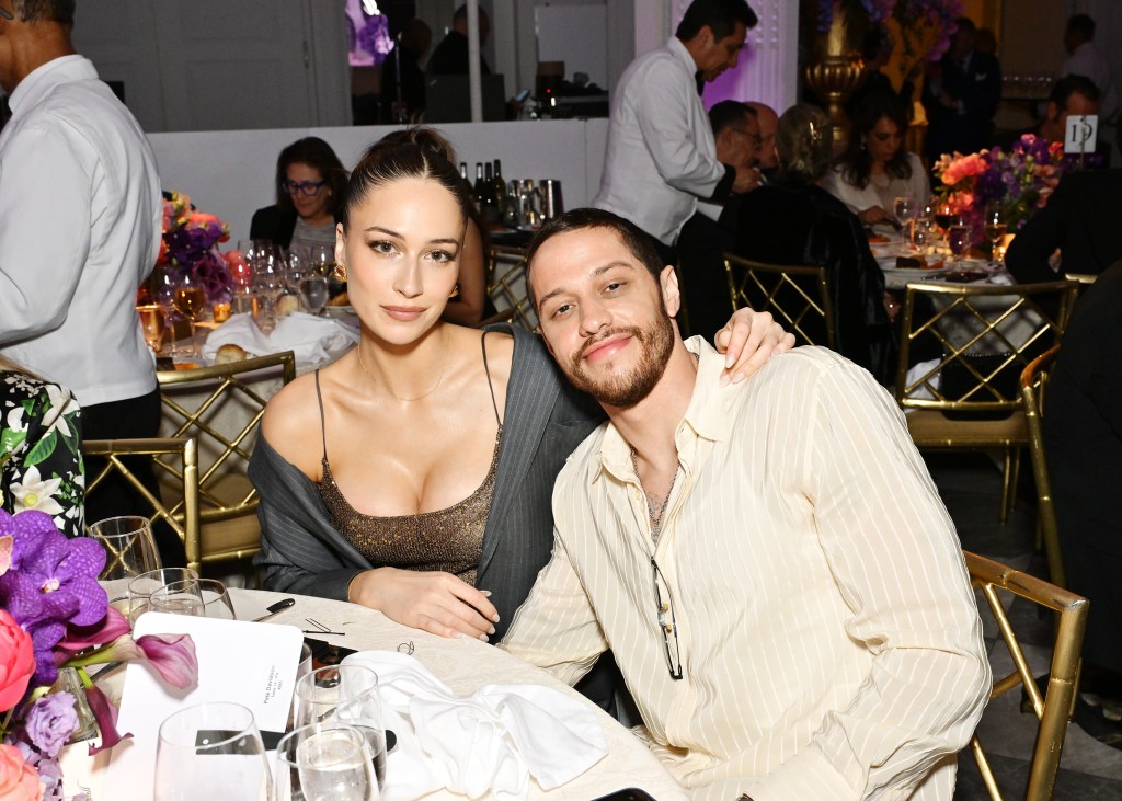Elsie Hewitt and Pete Davidson at Blossom Ball Thursday