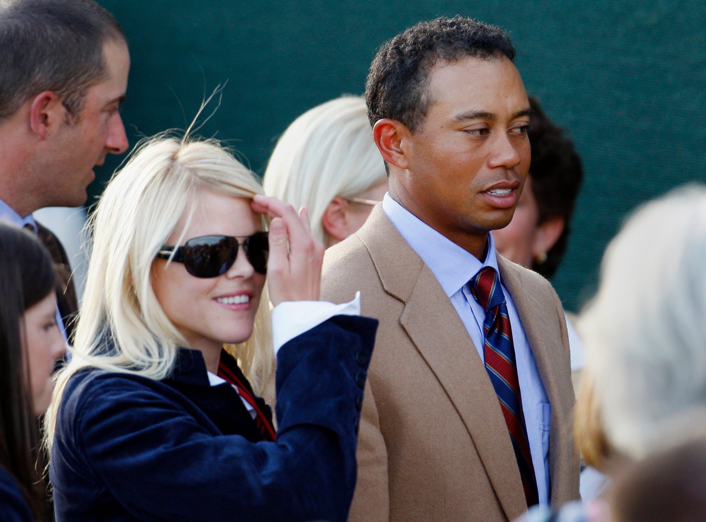 Elin and Tiger Woods