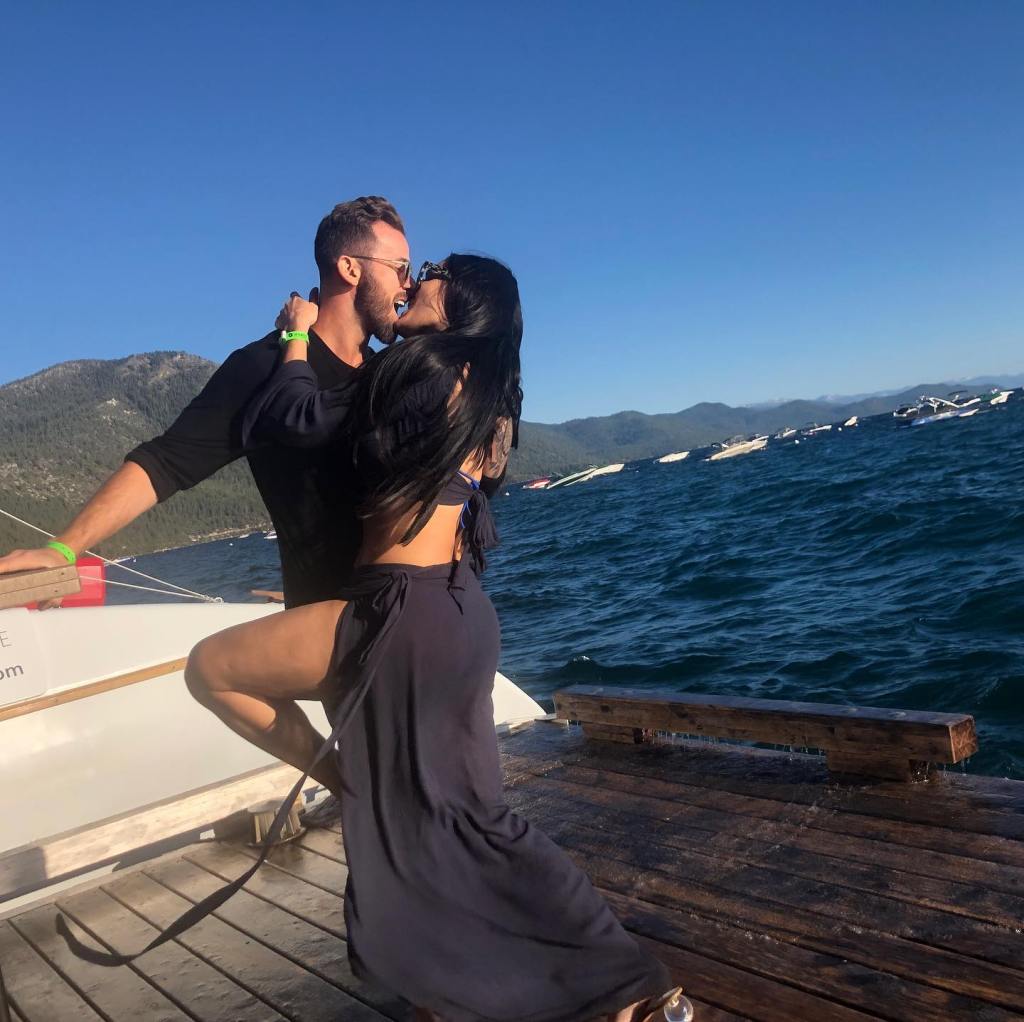 Artem Chigvintsev and Nikki Garcia via Instagram in July 2019