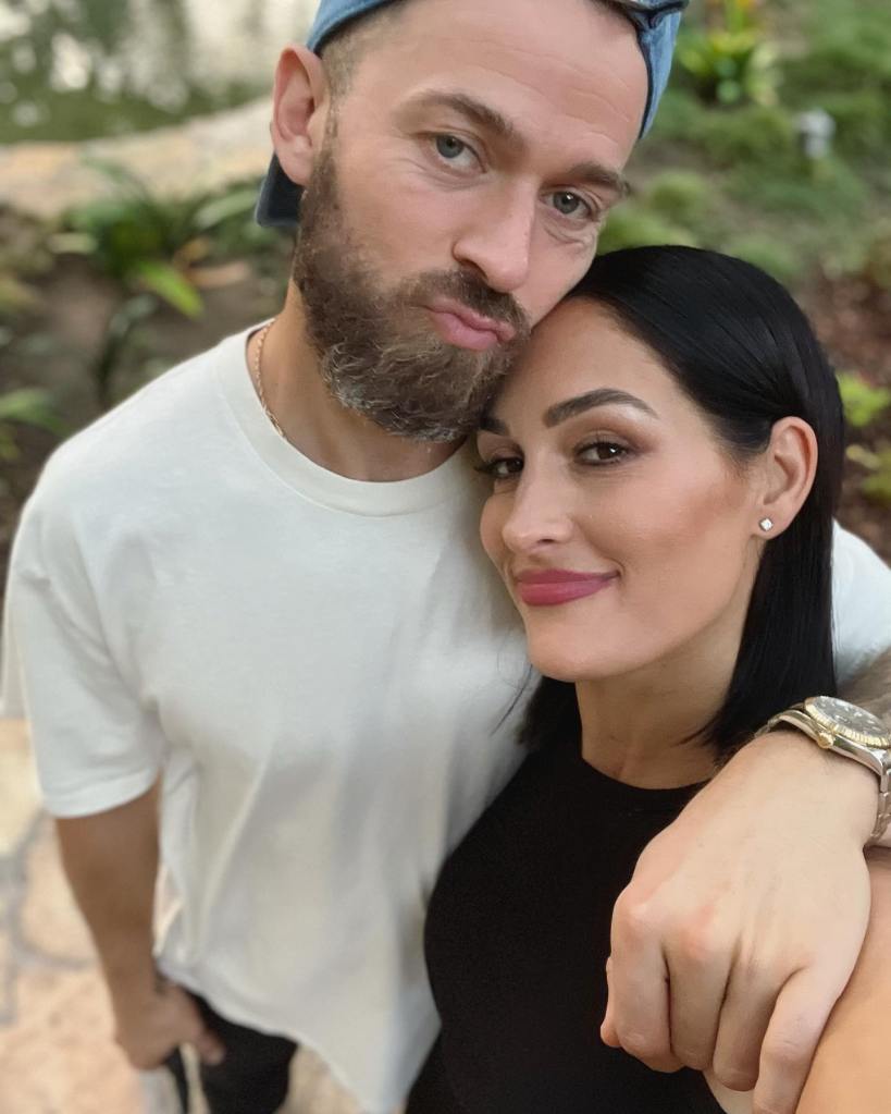 Artem Chigvintsev and Nikki Garcia via Instagram in September 2022