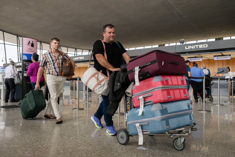 Afrikaners at Dulles International Airport.