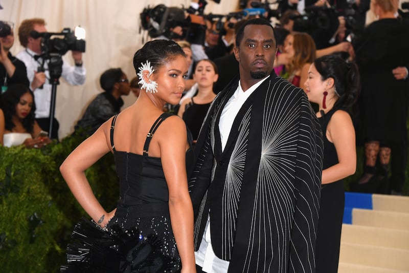NEW YORK, NY - MAY 01: Cassie (L) and Sean "Diddy" Combs aka Puff Daddy attend the "Rei Kawakubo/Comme des Garcons: Art Of The In-Between" Costume Institute Gala at Metropolitan Museum of Art on May 1, 2017 in New York City. (Photo by George Pimentel/WireImage)