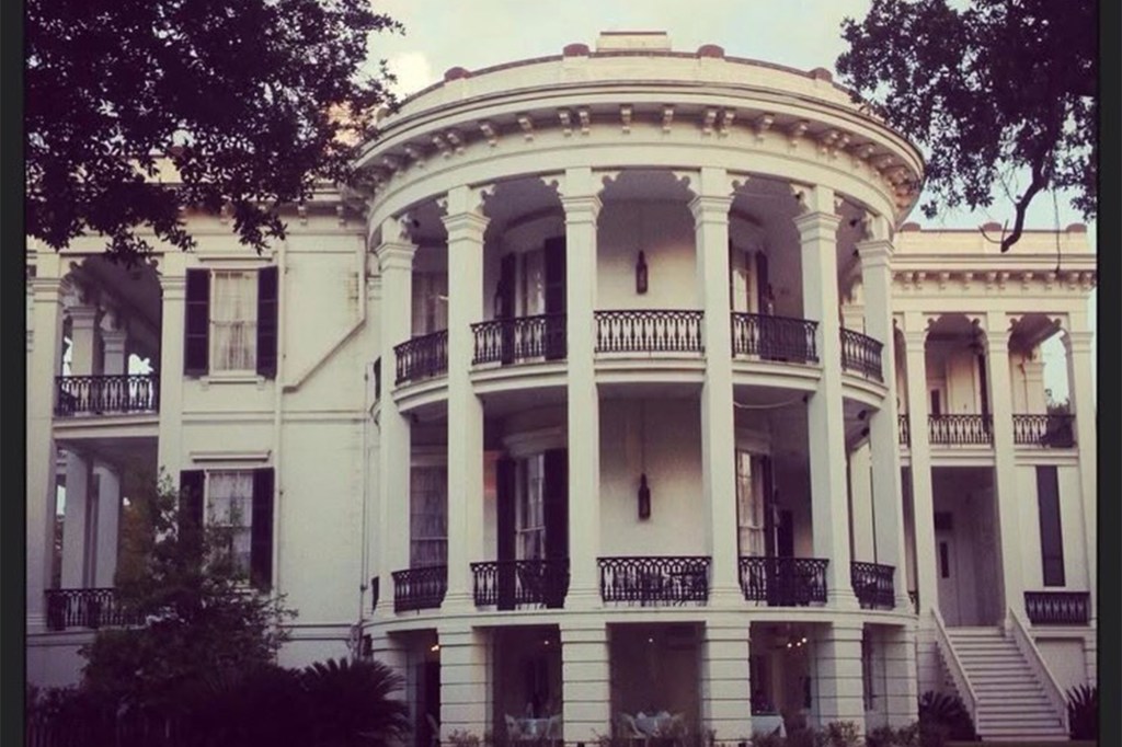 The plantation was built with slave labor in 1859.