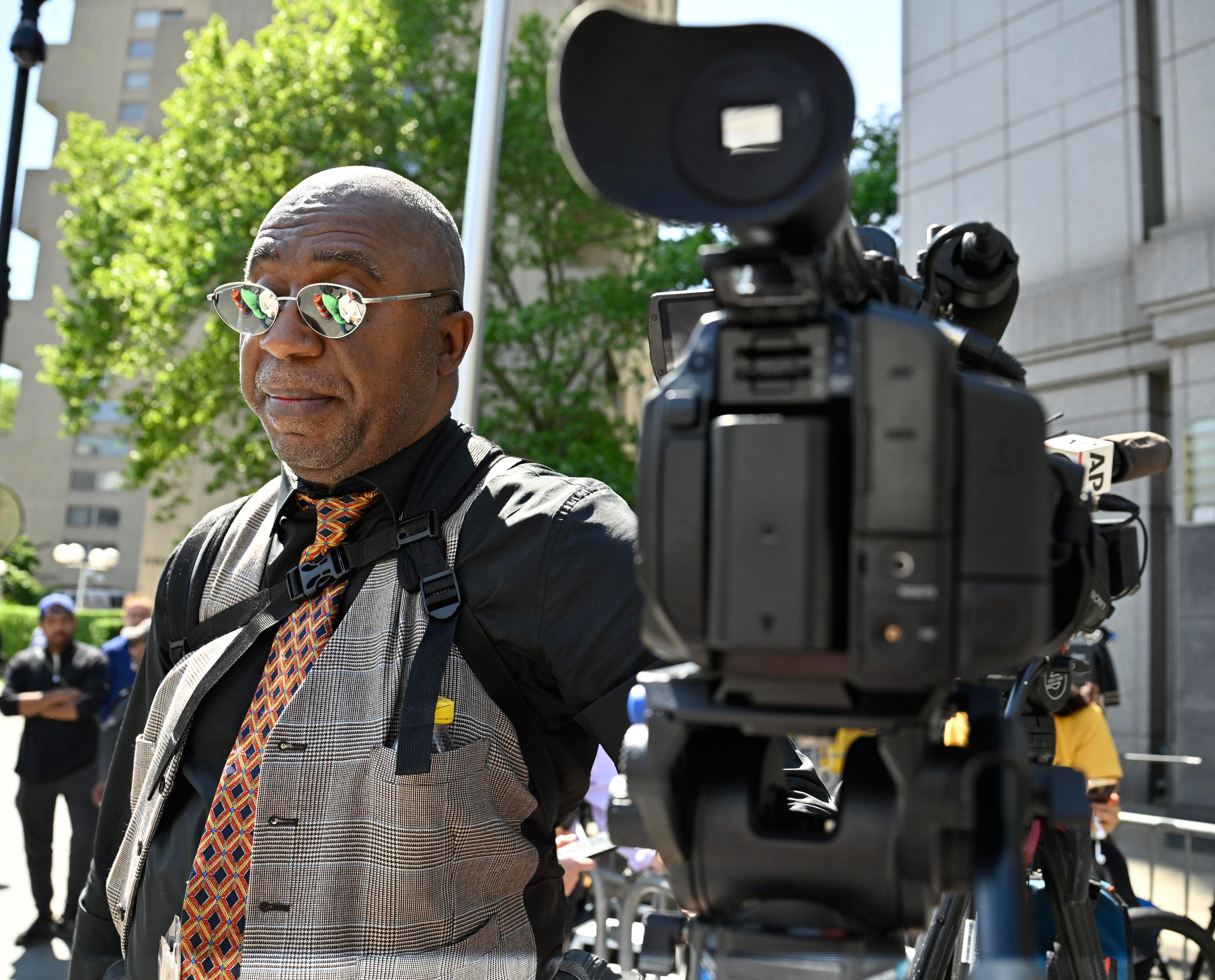 Dennis Byron, the editor-in-chief of the Hip-Hop Enquirer