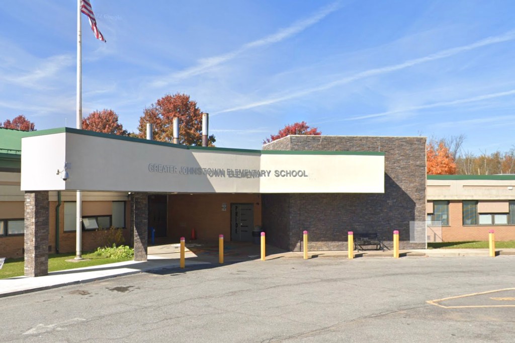 Greater Johnstown Elementary School, where three kindergartners ate booze-infused Jell-O.