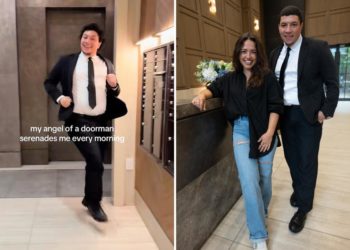 Doting NYC ‘daddy doorman’ goes viral: ‘Need this energy every day’
