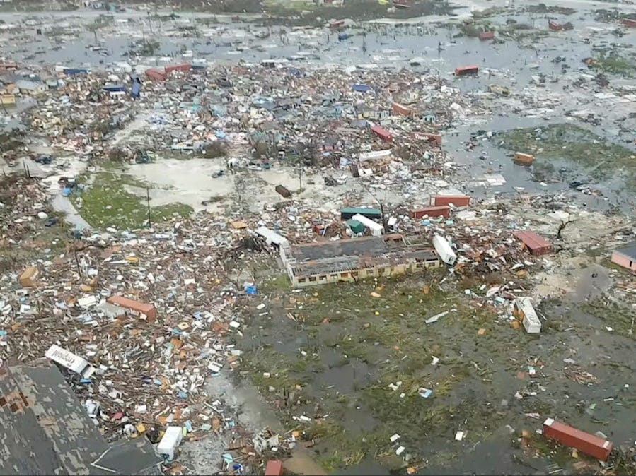 hurricane dorian bahamas damage