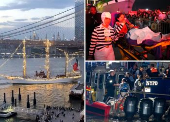 Terrified witnesses describe ‘scary’ moment Mexican navy tall ship crashed into Brooklyn Bridge, injuring 19: ‘A lot of people were crying’