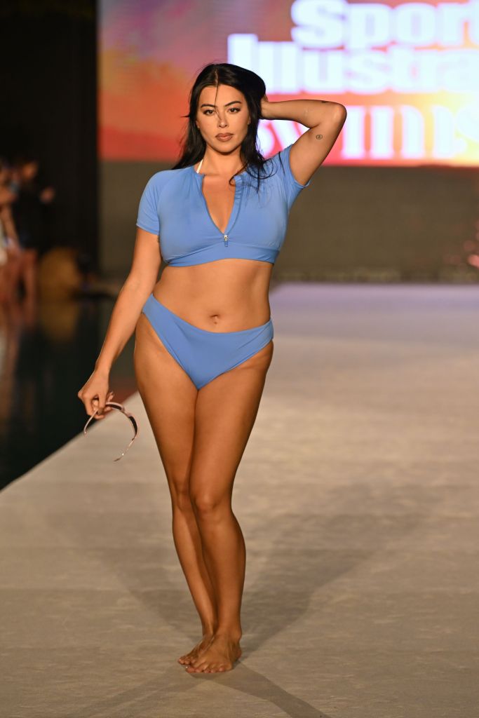 Lauren Chan walking the runway at the Sports Illustrated Swimsuit Show during Miami Swim Week, Florida, USA - June 1, 2024