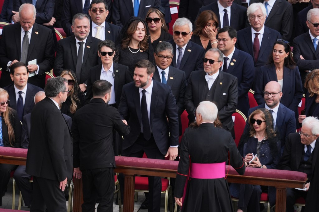 Vice President JD Vance, Ukrainian President Volodymyr Zelensky