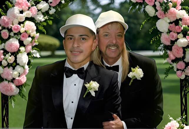 Joe Exotic and Maldonado marriage photo