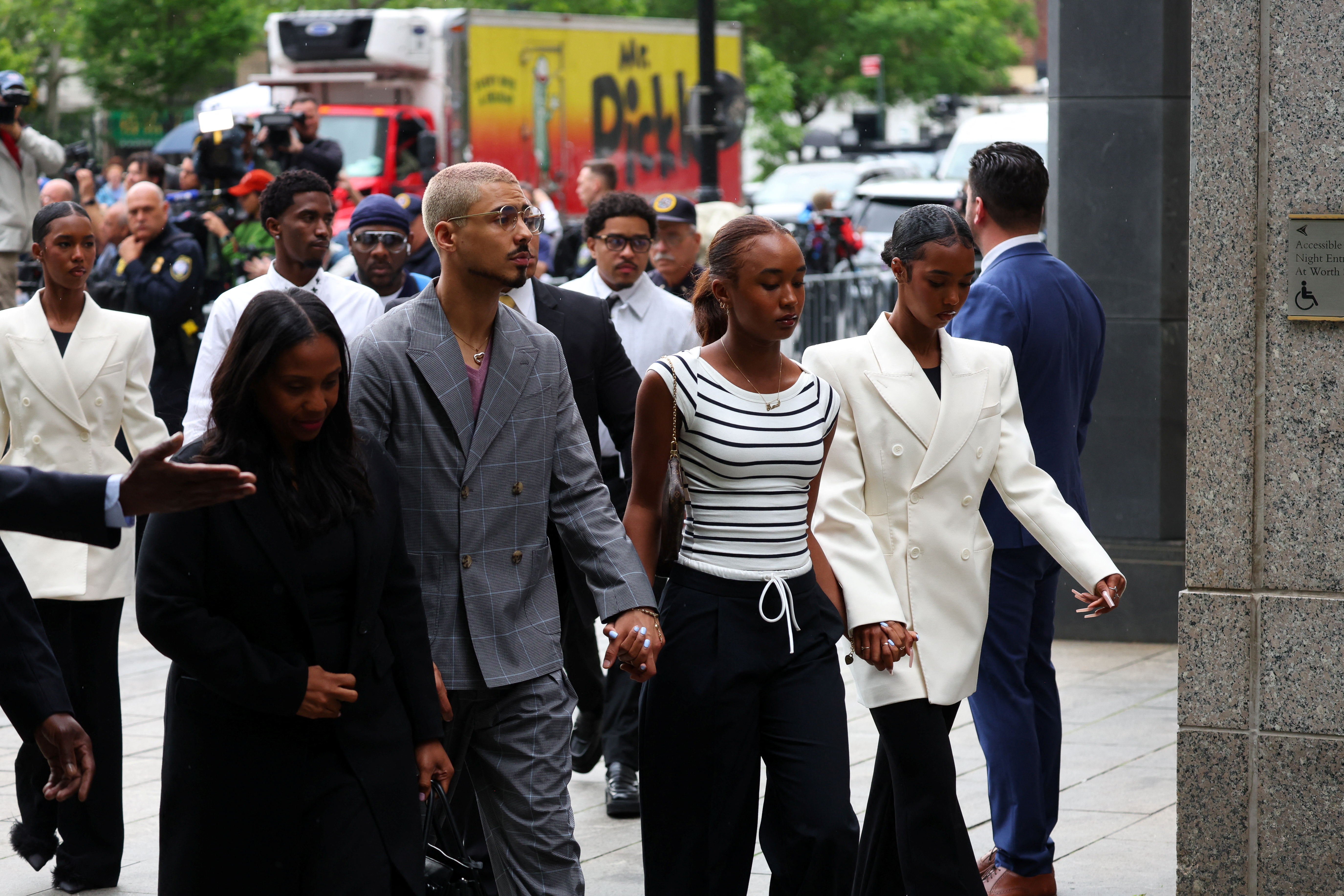 Quincy Brown, Chance and D'Lila Combs going to court on May 13, 2025