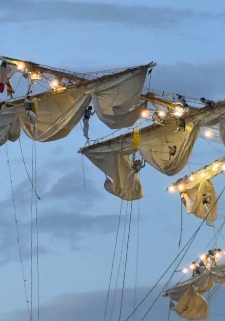 Mexican ship masts