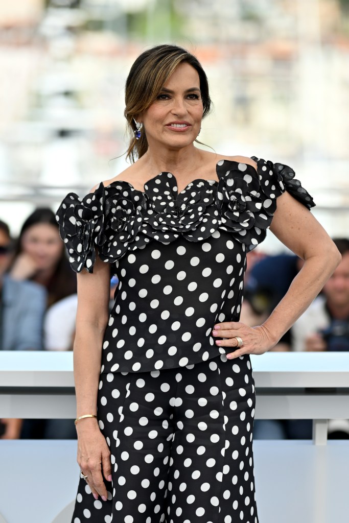 Mariska Hargitay at the Cannes Film Festival in 2025