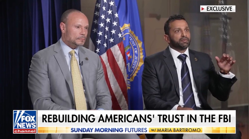 Dan Bongino, Kash Patel