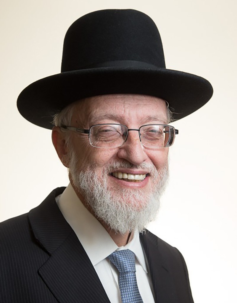 Rabbi Nachman Caller during the special New York Senate Election campaign