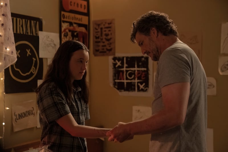 Bella Ramsey and Pedro Pascal