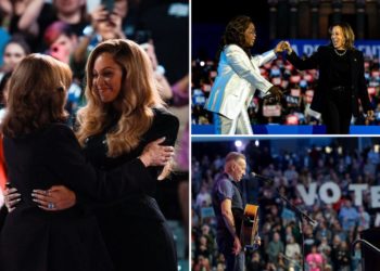 Trump calls for ‘major investigation’ into Harris campaign over celeb endorsements, Springsteen, Bono and Beyoncé performances