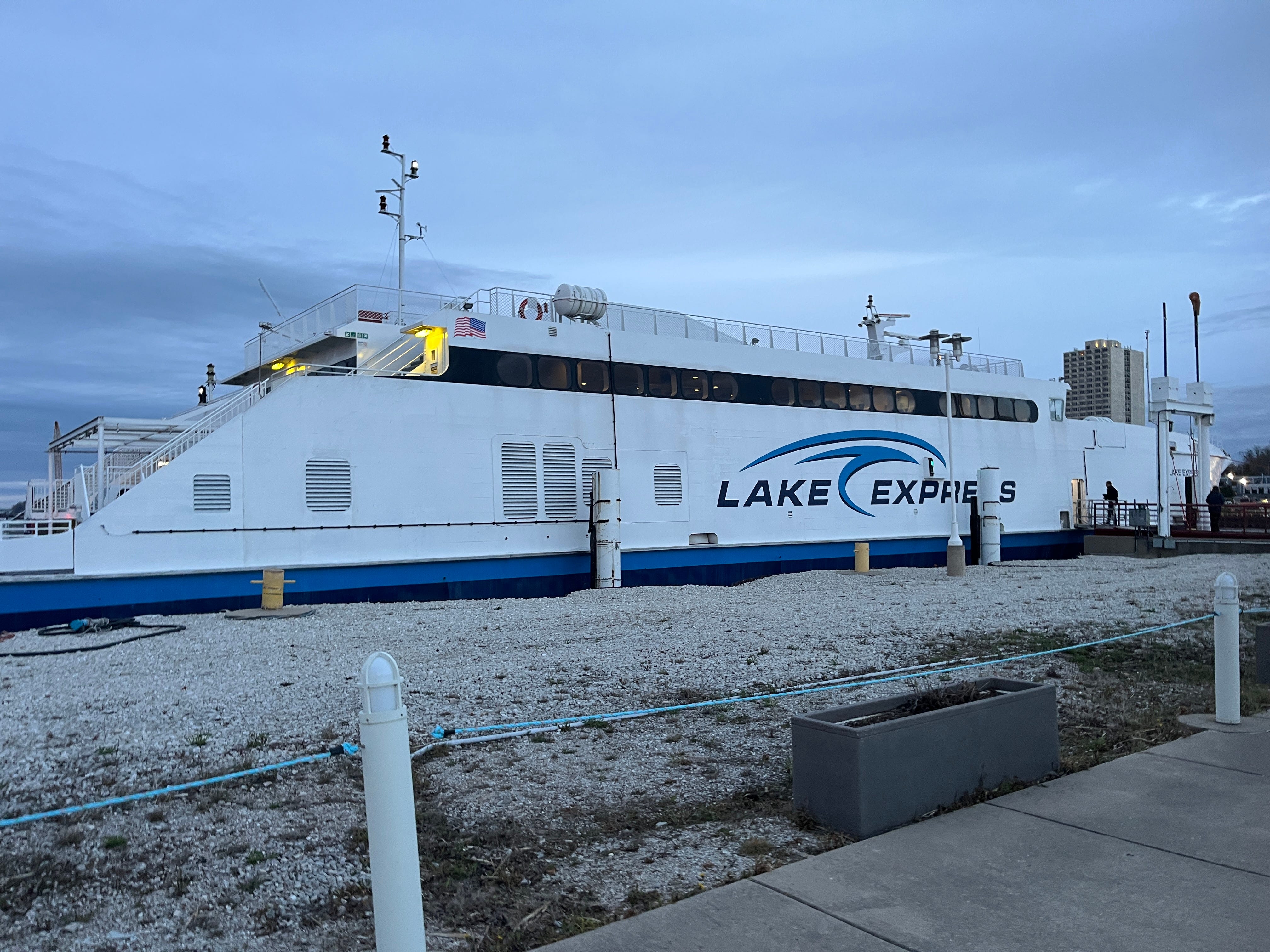 The Lake Express ferry.