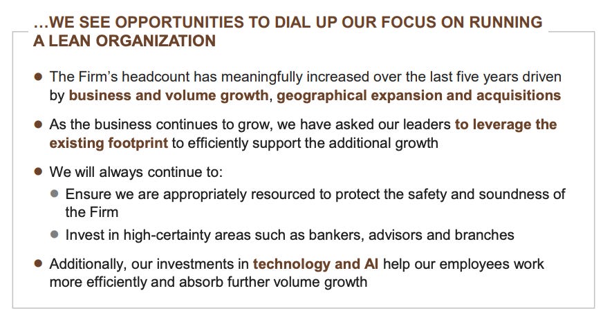A screenshot of a JPMorgan Chase presentation