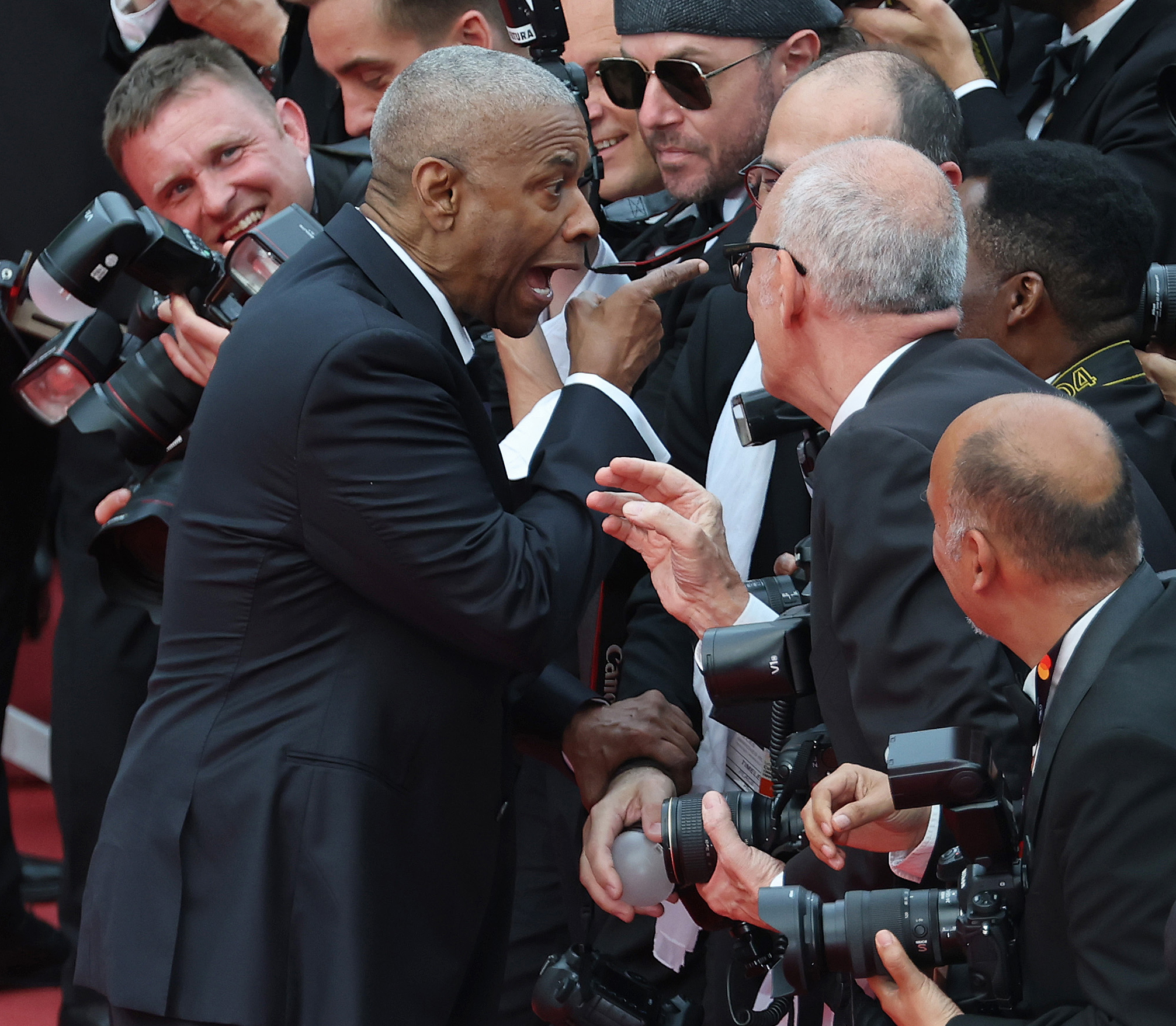 Denzel Washington at the 2025 Cannes Film Festival