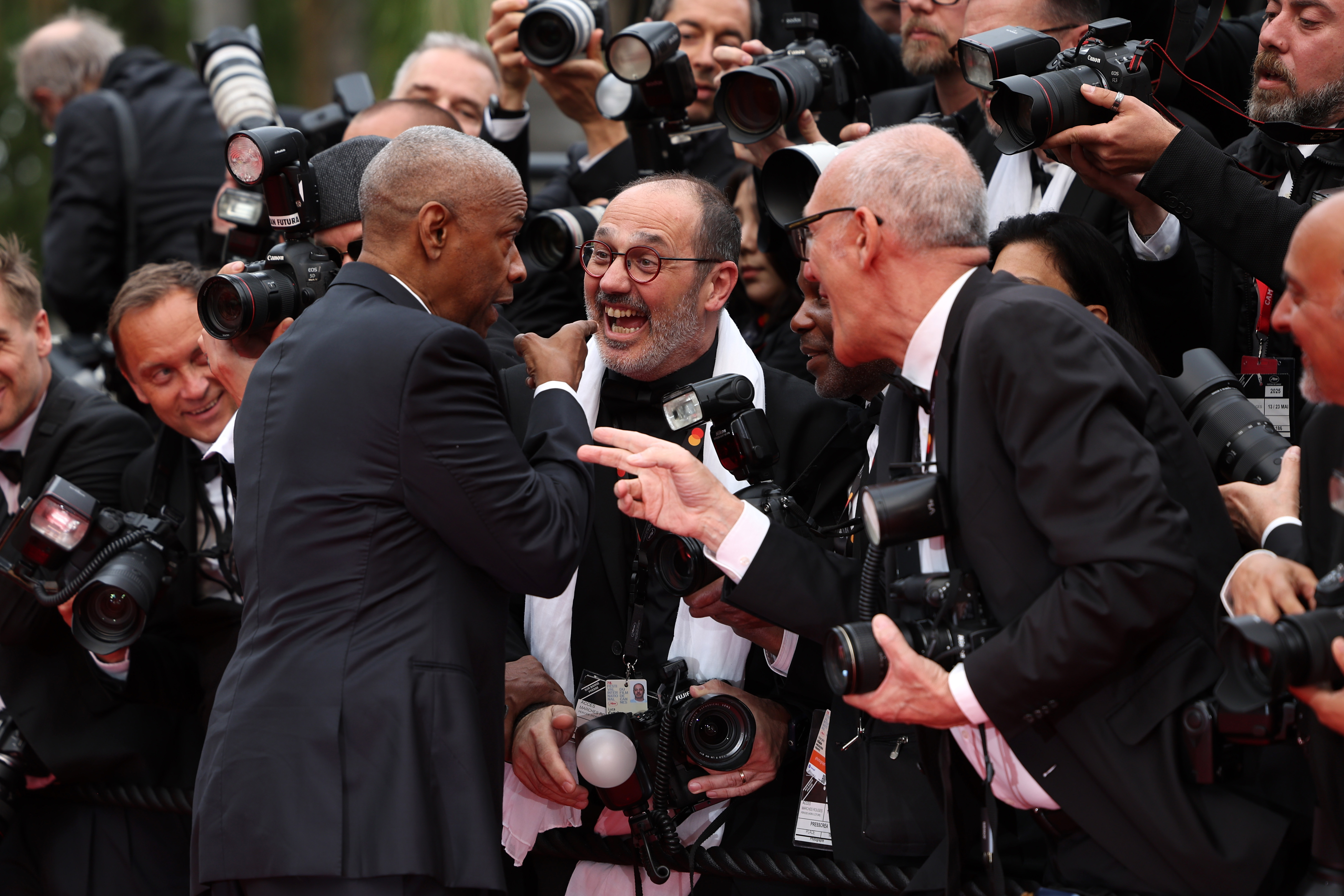 Denzel Washington at the 2025 Cannes Film Festival