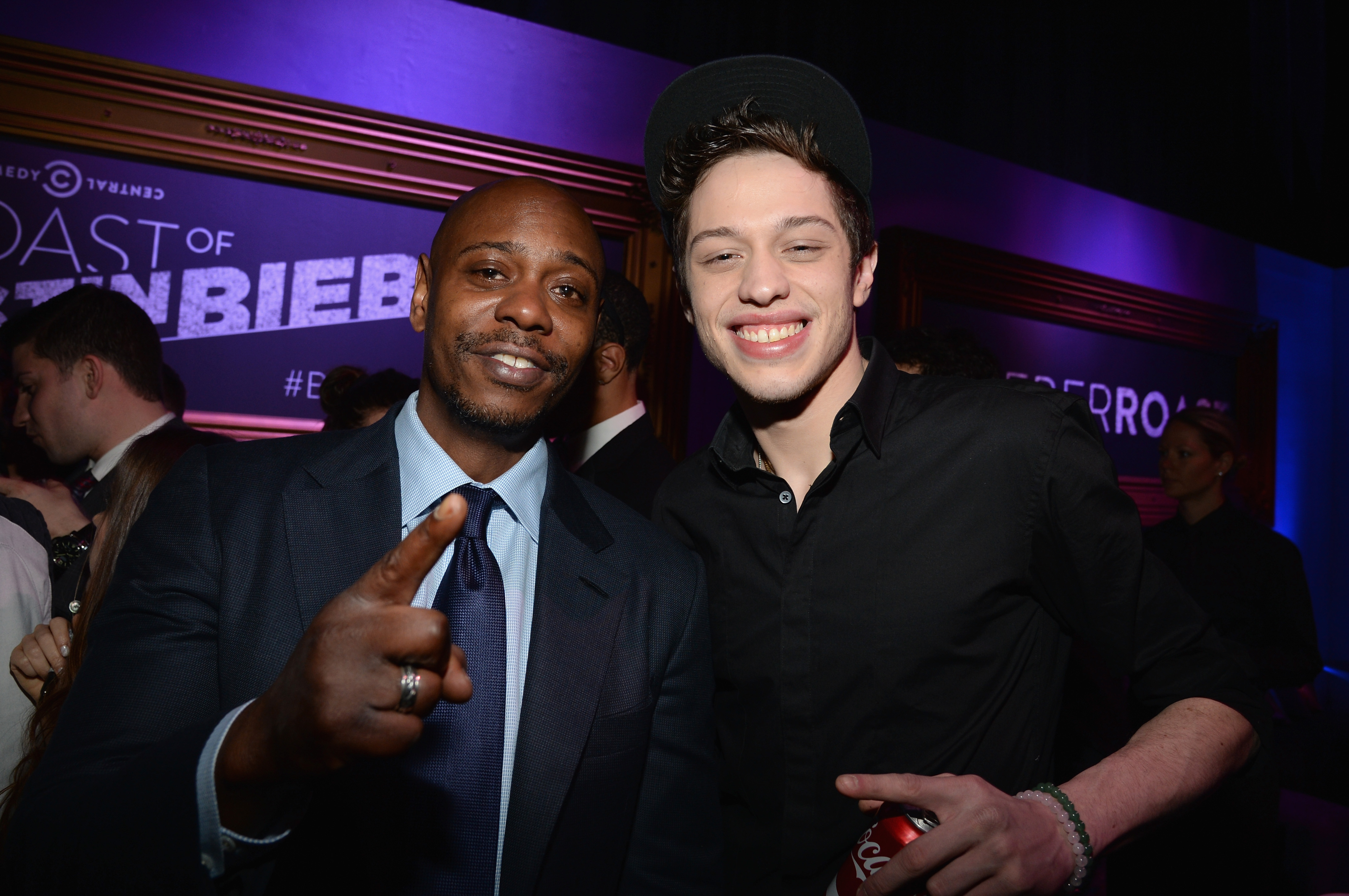 Pete Davidson and Dave Chapppelle